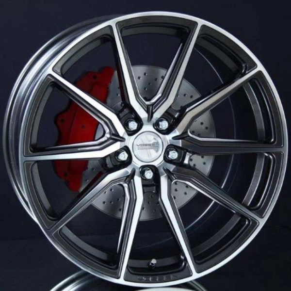 VOSSEN HF3 GLOSS GRAPHITE POLISH 9X21