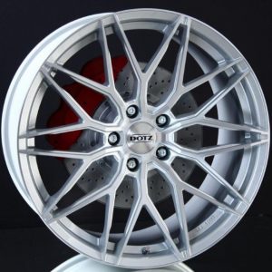 DOTZ SUZUKA BLAZE SILVER/POLISHED 8X20