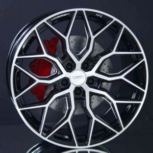 VOSSEN HF2 BRUSH GLOSS BLACK 10X20