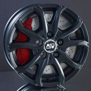 MSW 48 VAN MATT BLACK 7X17