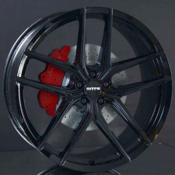 NITRO THRONE FF GLOSS BLACK 10,5X20