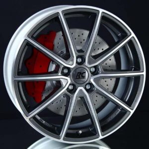 BROCK RC32 TITANIUM FULL POLISH 8X18