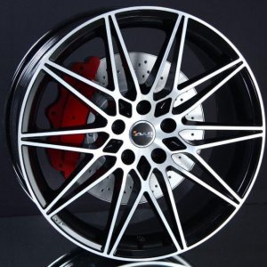 AVUS AC-MB5 BLACK/POLISHED 8,5X19