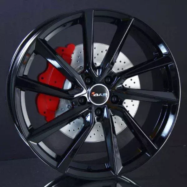 AVUS AC-518 GLOSS BLACK 6X15