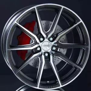 VOSSEN HF3 GLOSS GRAPHITE POLISH 9X21