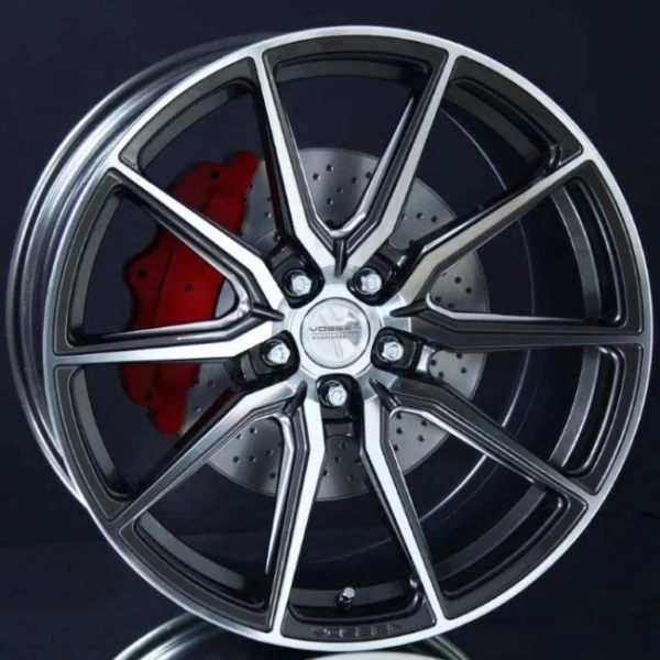 VOSSEN HF3 GLOSS GRAPHITE POLISH 9,5X19